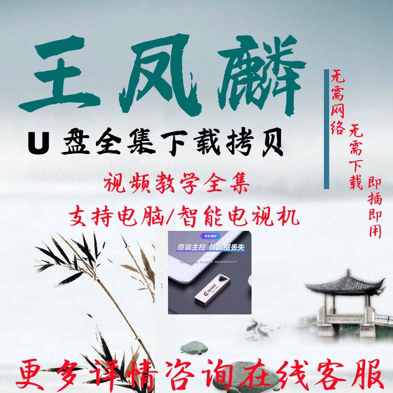 王凤麟音频视频全集移动硬盘下载120G