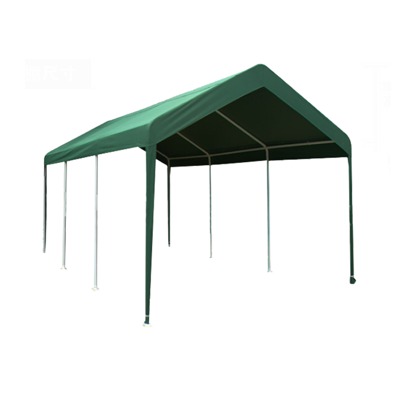 鲸伦(KINGRUNNING)户外车棚停车棚家用汽车帐篷移动车库户外遮阳棚简易活动雨棚 5.3*2.8*2米 可定制