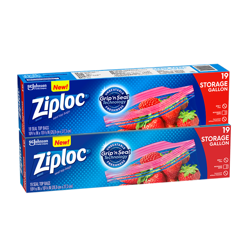 Ziploc密保诺食品密封袋：坚固耐用的一次性清洁用品