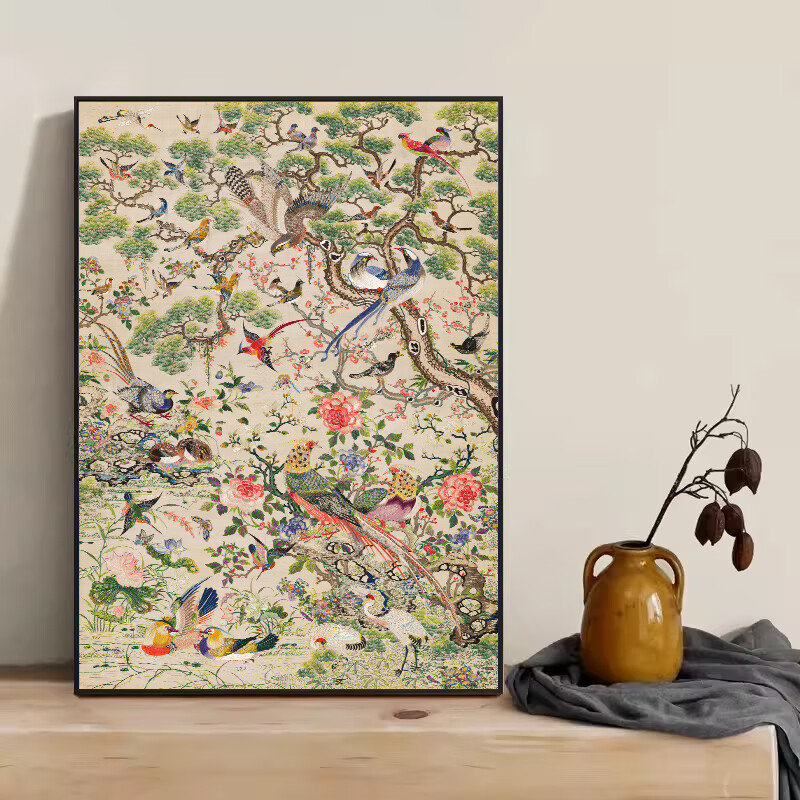 ��Ȼ���ջ������ͼ�йŷ�һ���ʽ�����������ظ��űڻ����Ӱڼ�װ�λ��� A�� 60*80CM ǳľ�� (��������+΢���ͻ���)