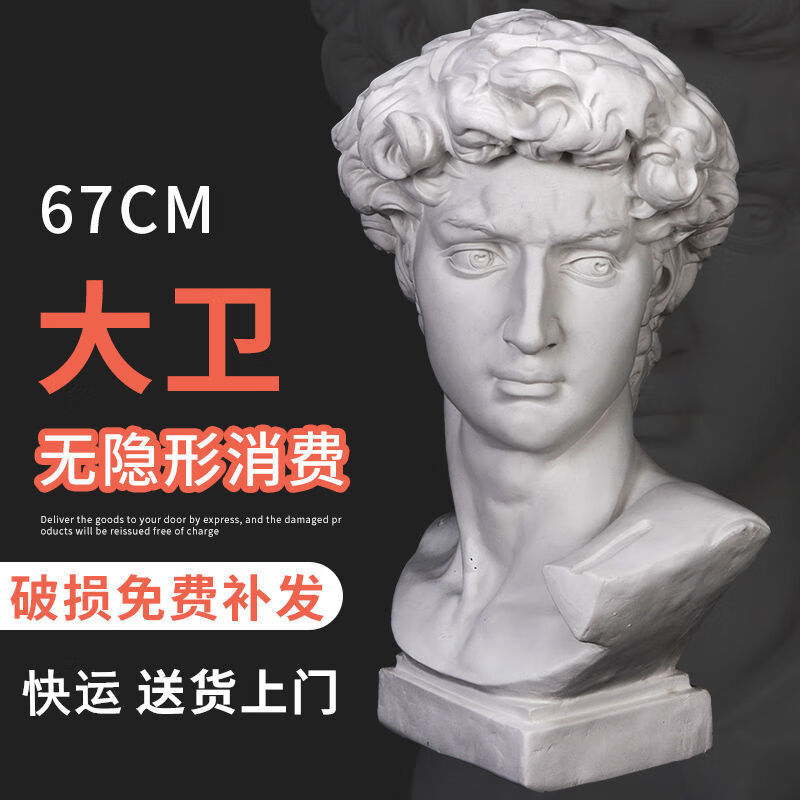 温妤(wxpyu)大卫石膏头像小卫海盗伏尔泰马赛维纳斯琴女几何体思考
