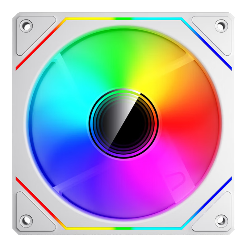 ���ڲ����������߼���Z12/Z13 ARGB��Ҷ��Ҷ���޾��������̨ʽ����������ɢ�ȷ���12CM ����Z13 ��Ҷ��ɫ ���޾�ARGB����