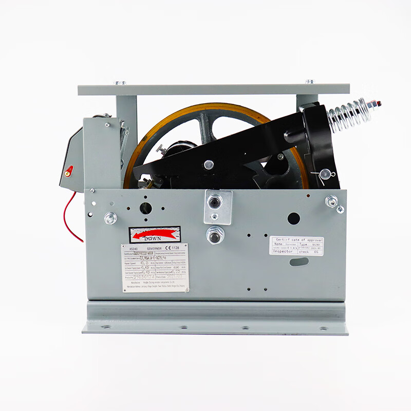 电梯限速器xs-240 w欧菱限速器有无机房单向机械涨紧装置电梯配件 xs