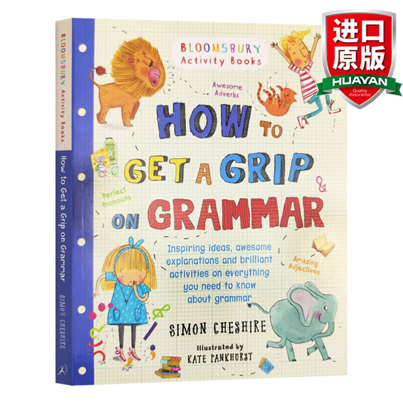 how to get a grip on grammar 英文原版 如何掌握语法 儿童亲子家庭