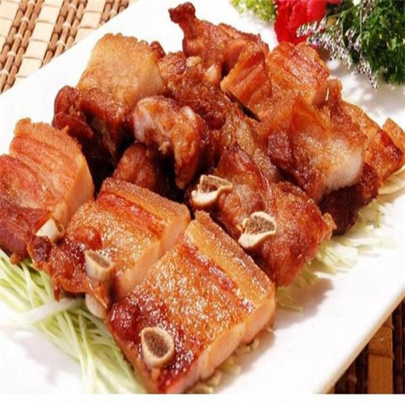 虎钢馋排骨海山骨酒店半成品特色私房菜食材原料