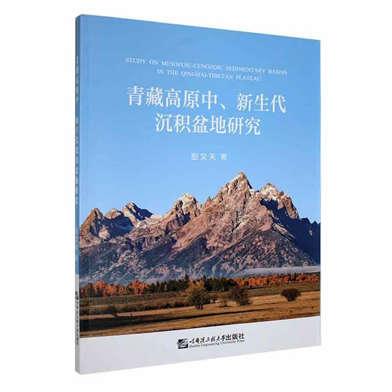 青藏高原中、新生代沉积盆地研究密文天哈尔滨工程大学出版社9787566135506 科学与自然书籍