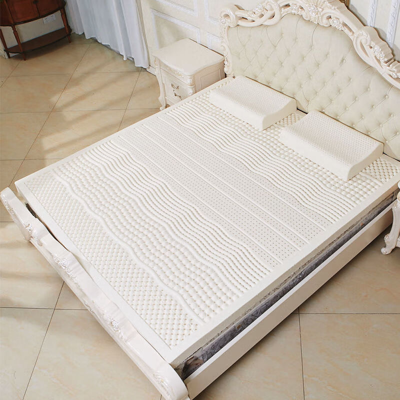 乳胶床垫按摩双人榻榻米席梦思可定制【乳胶枕】 10公分内外套+2个乳胶枕 1.8X2.2米