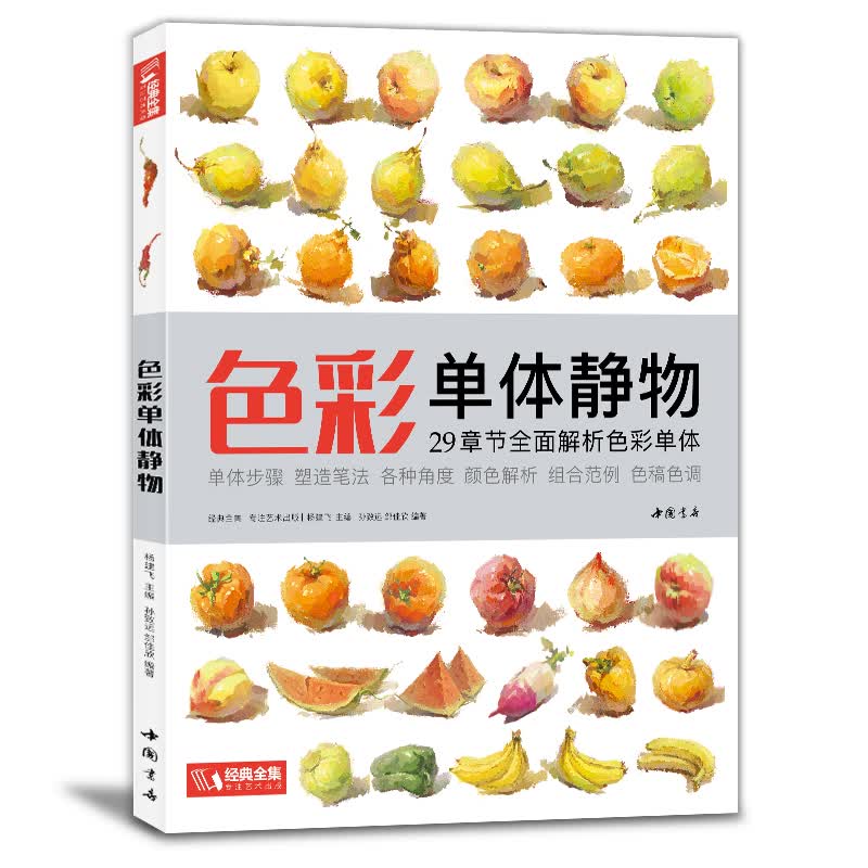 经典全集《色彩单体静物》临摹书水粉画入门零基础教程单个范画画册起步联考美院美术高考考试教材杨建飞主编属于什么档次？