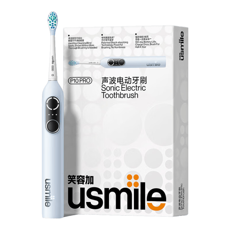 usmileЦ�ݼӵ綯��ˢP10pro ������������Ů���� ȫ�Զ����������𶯳��ʽ��ˢ 520���˽����� P10PRO��������180�쳬�������� 169Ԫ