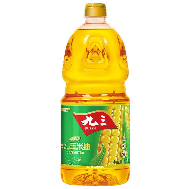 九三非轉基因 物理壓榨 玉米胚芽油 1.8L