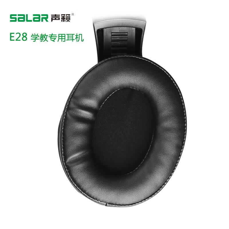 电音 声籁E28 听力听说考试录音头戴式有线耳机 高考中考网课学习训练录音 Typec接口手机 ipad通用 声籁E28 双插头双孔听说录音耳麦
