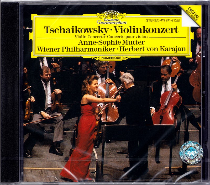柴可夫斯基 d大调小提琴协奏曲 穆特/卡拉扬 cd