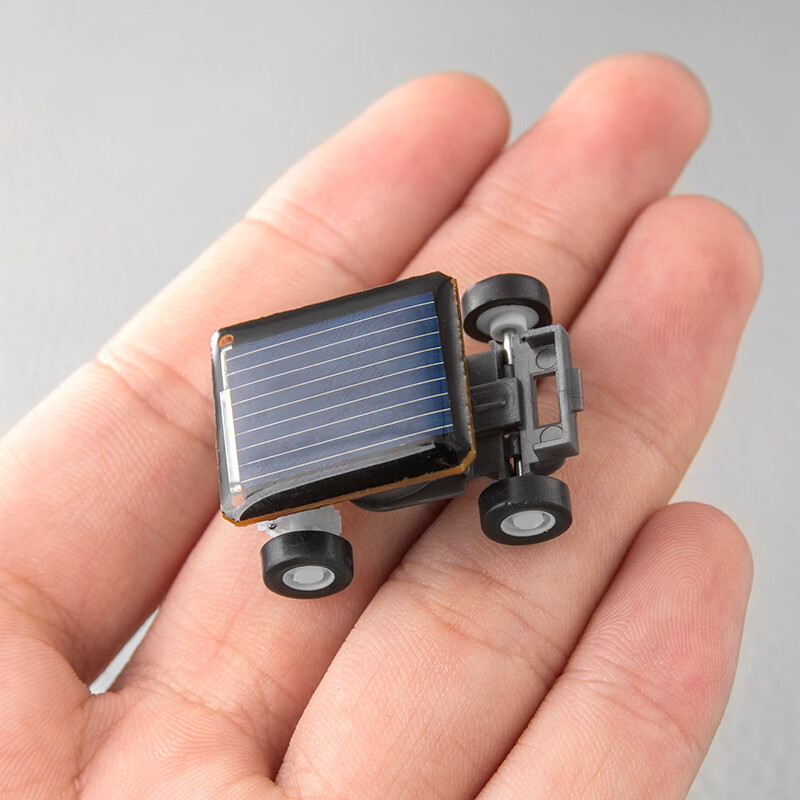 ZHIO太阳能玩具小汽车没有电也能跑的玩具科学diy手工模型解压玩具