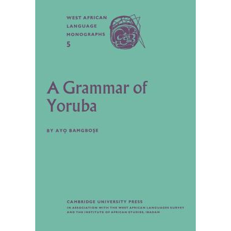 预订 A Grammar of Yoruba