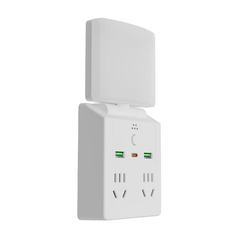��ʿ�ն�Ħ 5W LEDҹ�� ����˫�� һ��ʽ���� 2USB+Type-C 4λת���� ��ͷ����ң��44.64Ԫ
