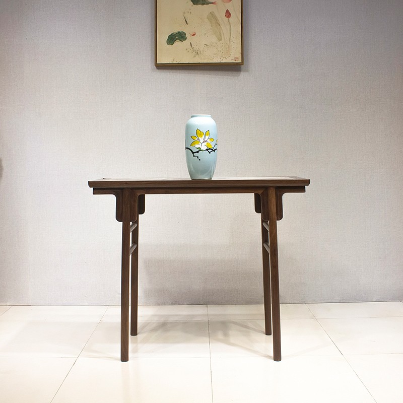 交趾黄檀)平头案中式供桌实木香案 明式小条案 #20