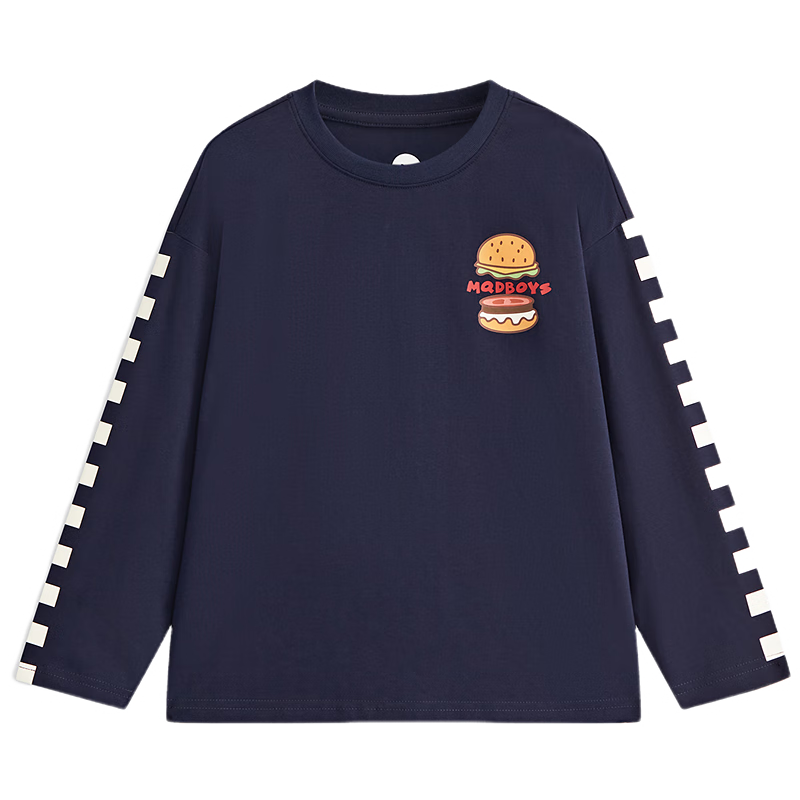 MQD ͯװ�д�ͯ 24��ѧԺ��ײɫ��ͨ��������Բ��T�� ���� 110 36Ԫ(����ȯ)