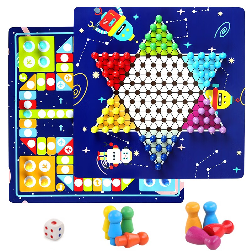 一:选购qzmtoy星空版 飞行棋 跳棋 二合一游戏棋建议