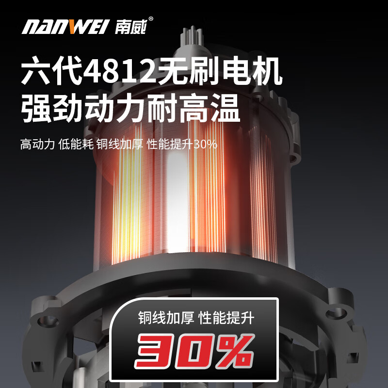 南威锂电钻冲击钻家用手电钻多功能电动螺丝刀电钻电起子电批工具箱 21V冲击敲击钻4.0两电+礼包