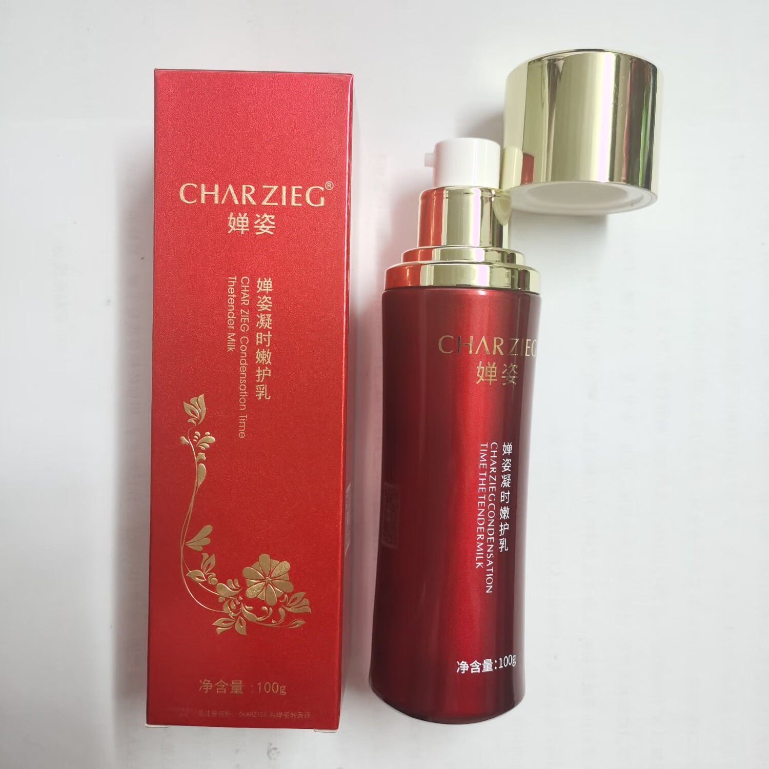 婵姿凝时嫩护乳100g新包装乳液柔滑,透亮。
