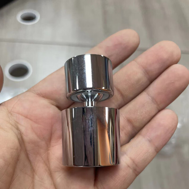 摩恩（MOEN）廚房面盆水龍頭起泡器通用防噴濺延長萬向接頭節(jié)水水嘴可旋轉(zhuǎn) 摩恩 鍍鉻亮銀萬向水嘴