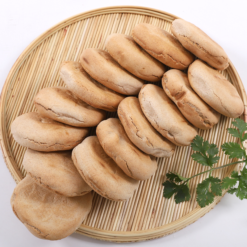 千畅安山东火烧饼莱西日庄老徐家火烧特产硬面手工早餐面食小吃 纯