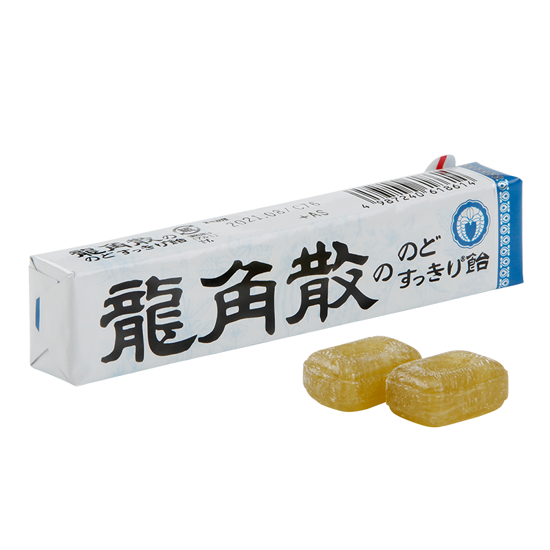 日本原装进口 龙角散草本润喉糖 经典原味10粒/条