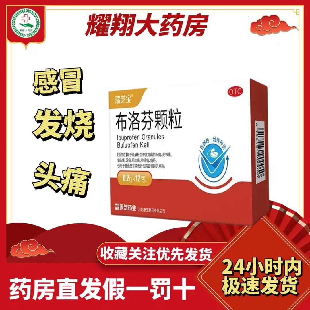 [瑞芝宝] 布洛芬颗粒 0.