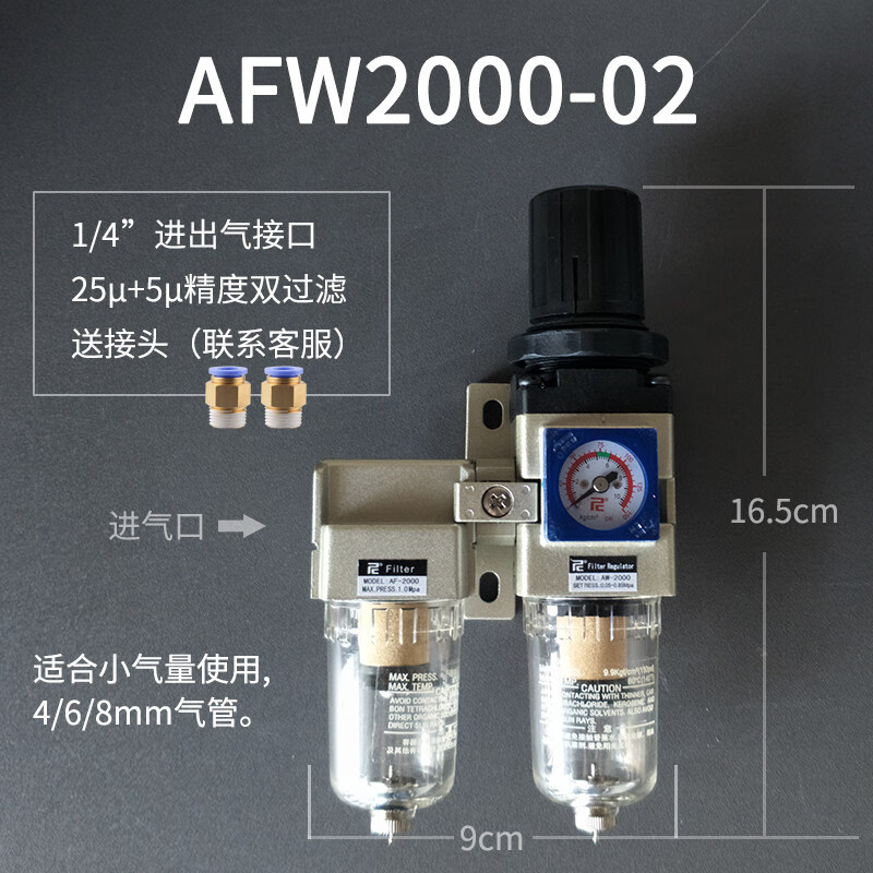 afw2000-02(12f4 afw2000-02(1/4接口,小流量)送pc接