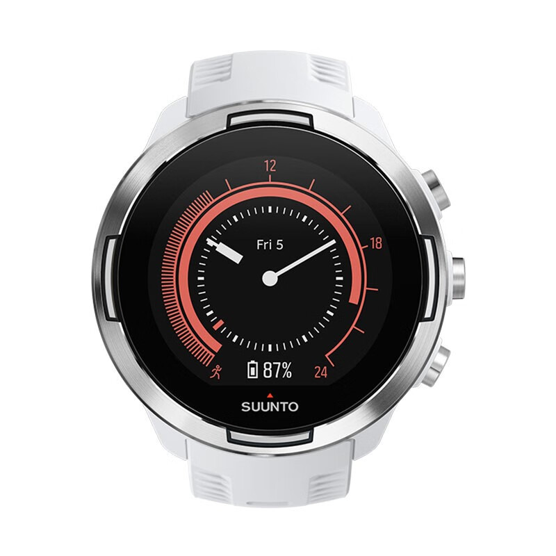 颂拓(SUUNTO)手表Suunto 9 Baro旗舰级北斗专业运动智能手表白色SS050088000