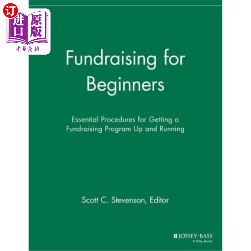 海外直订fundraising for beginners: essential procedures for