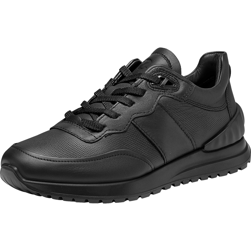 ECCO爱步男款复古运动鞋价格走势及评测