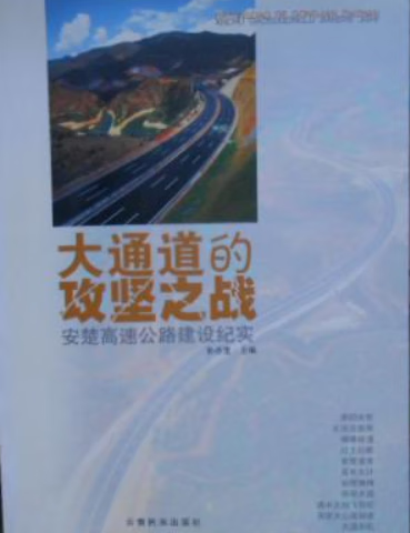 大通道的攻坚之战:安楚高速公路建设纪实 孙乔宝 云南民族出版社 9787536732087