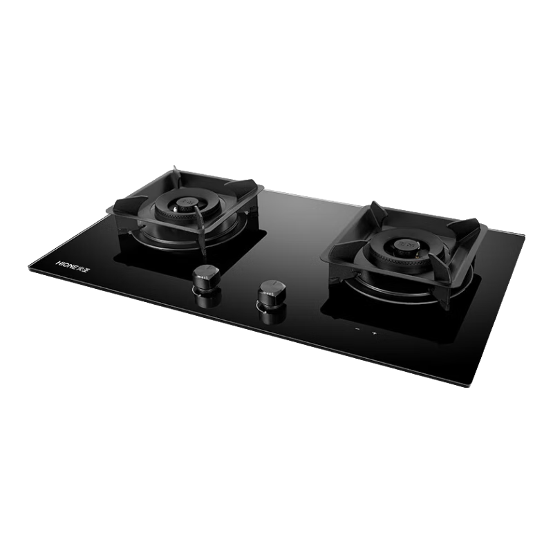 火王補貼20%燃?xì)庠钐烊粴怆p灶 5.2kW防風(fēng)猛火智能定時灶節(jié)能高熱效易打理猛火灶嵌兩用2D1【上門安裝】 【5.2kw旋火】鋼化玻璃面板W01L/B 液化氣20Y【5.0kW】