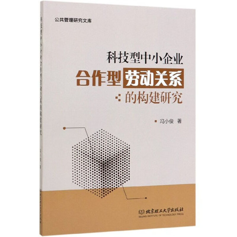科技型中小企业合作型劳动关系的构建研究/公共管理研究文库