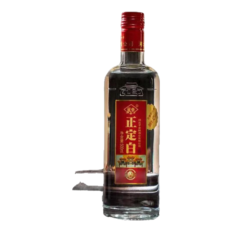 常山郡正定白 浓香白酒口粮酒纯粮酿造 52度 500mL 6瓶 整箱装
