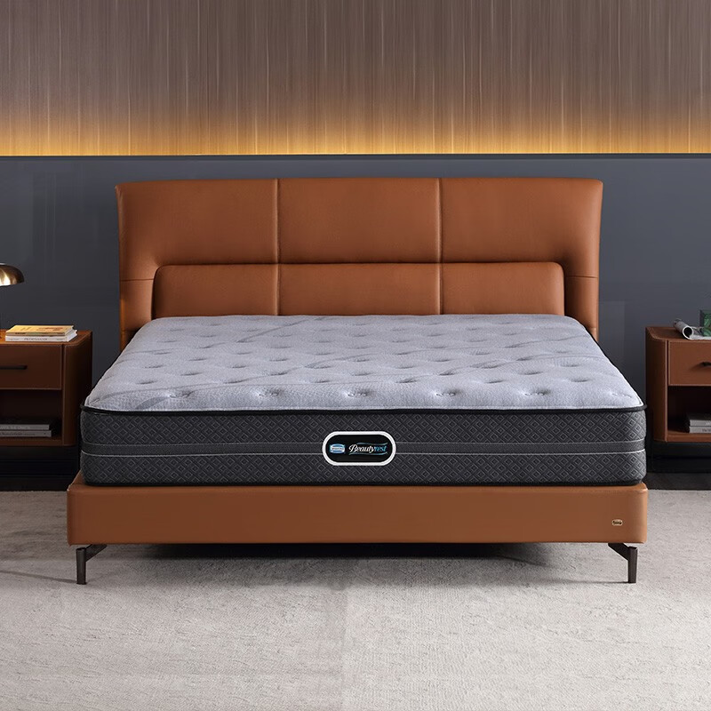 席梦思(simmons) 床垫官方甜梦独立袋装弹簧软硬适中银离子天然乳胶