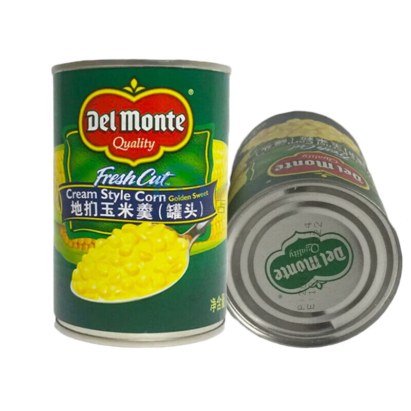 地扪泰国进口 玉米羹罐头425g*5 即食 delmonte 玉米蔬菜粟米羮