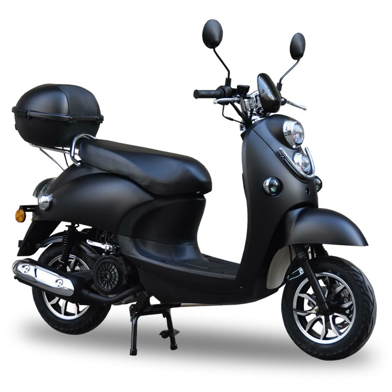 puou小龟王125cc摩托车踏板车小款车燃油助力车女式摩托车国四可上牌