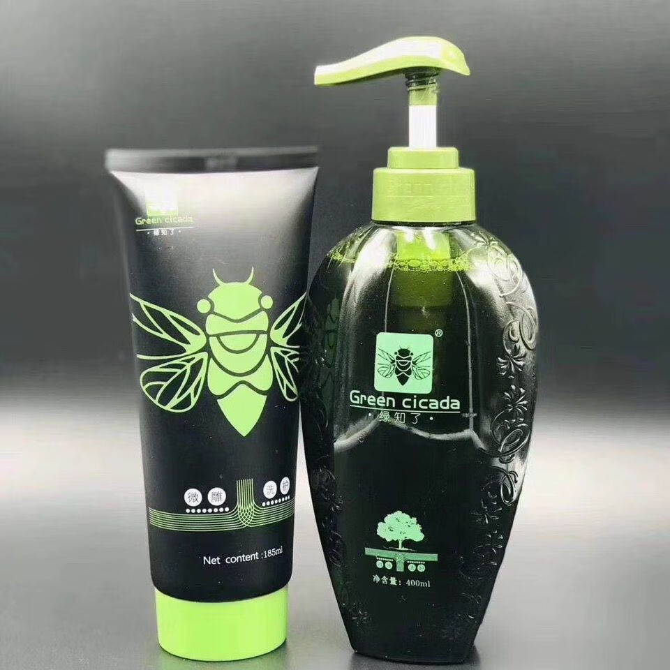 倾龄绿知了无硅油生姜洗发水护发素去屑控油止痒洗护套装 单瓶洗发水