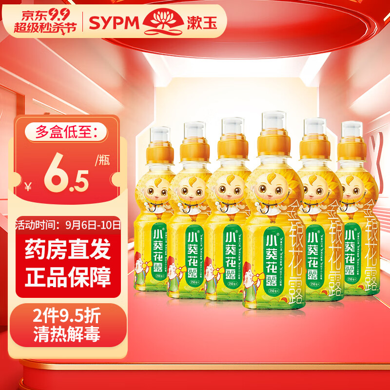 小葵花金银花露250ml:历史价格走势、销量趋势分析和产品榜单