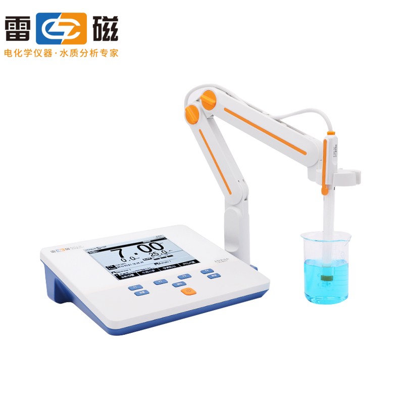 雷磁 phsj-3f ph计实验室台式酸碱度计ph测试仪水质检测分析仪器 1年
