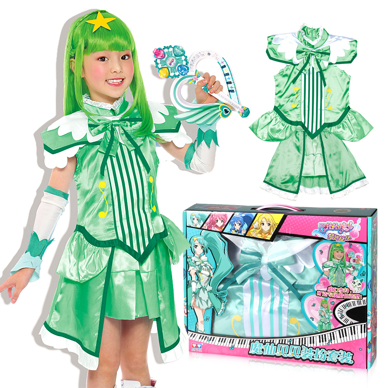 巴拉拉小魔仙服装巴啦啦衣服装扮套装飞越彩灵堡 新款贝贝装扮套装s号