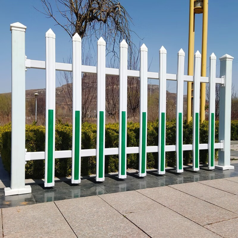 立始pvc塑钢护栏变压器电力配电柜栅栏围墙厂房栏杆小区幼儿园围栏 绿