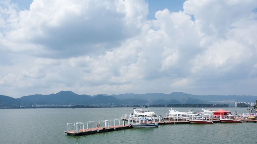 滇池单程上行索道票(滇池大坝至西山风景区 成人票 滇池游览 景点