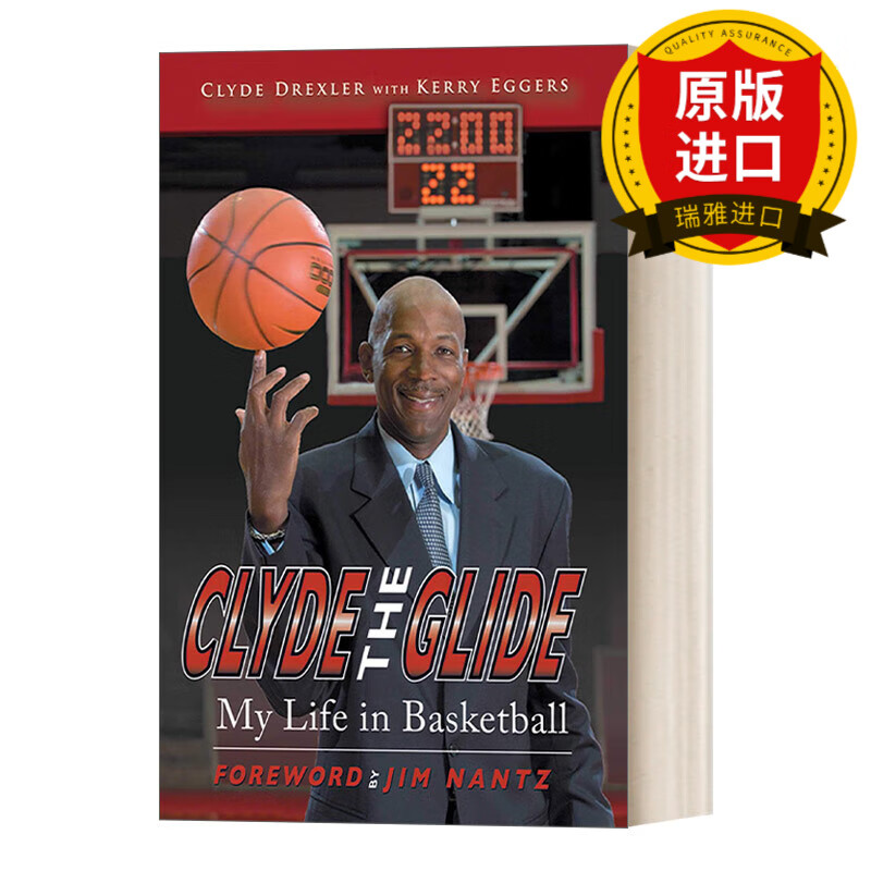 英文原版 德雷克斯勒的生平自传 nba球员 clyde the glide 英文版