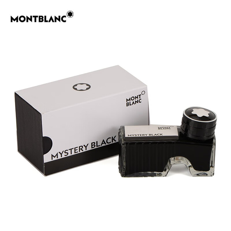 万宝龙(montblanc)万宝龙墨水 万宝龙钢笔墨水神秘黑60ml 瓶装 黑色
