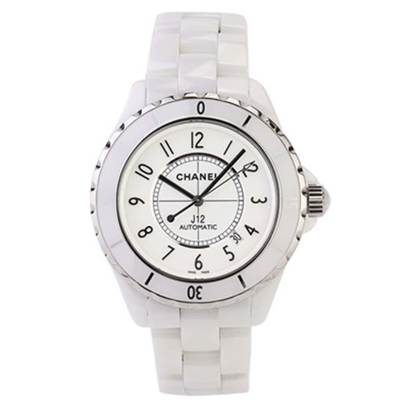 【二手95新】香奈儿chanel j12系列陶瓷女士石英表陶瓷男士自动机械表