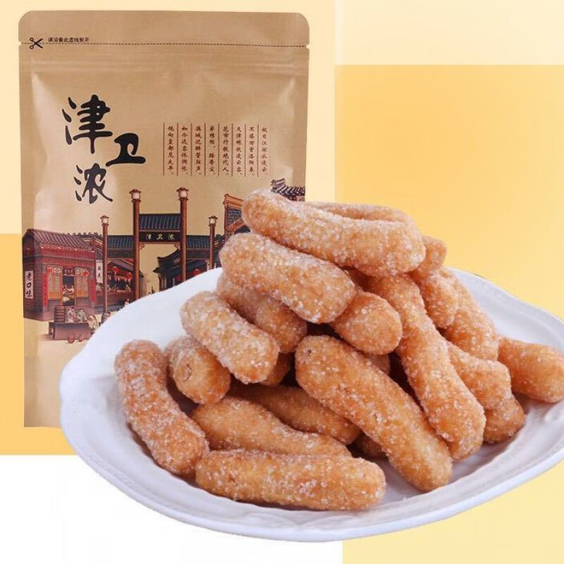 江米条老味道 180g/袋 80后怀旧零食 天津传统 老味江米条 180g*1袋