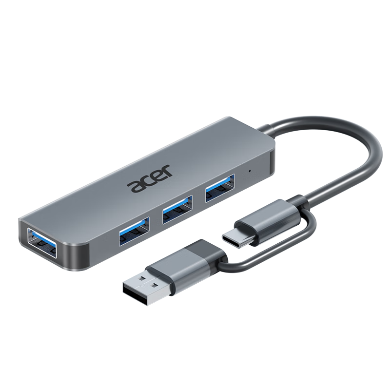 곞acertype-c/usb3.0 ĿչHUB ʼǱ̨ʽֻչϽתתͷ39.82Ԫ